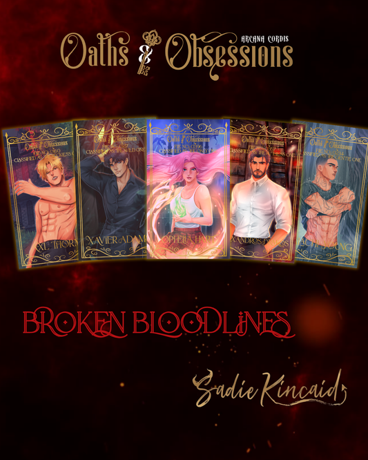 DISCOUNTED OVERSTOCK SALE Broken Bloodlines by Sadie Kincaid